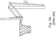 US 11,059,395 FIG. 3A, prior art four-link basketball hoop mount